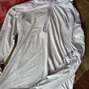 Breck Performance Lavender Quarter-Zip Long Sleeve
